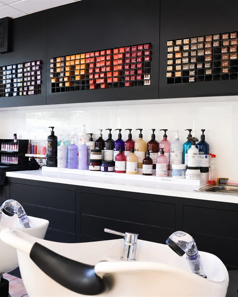 Considered colour work at Servanté Studio in Uckfield