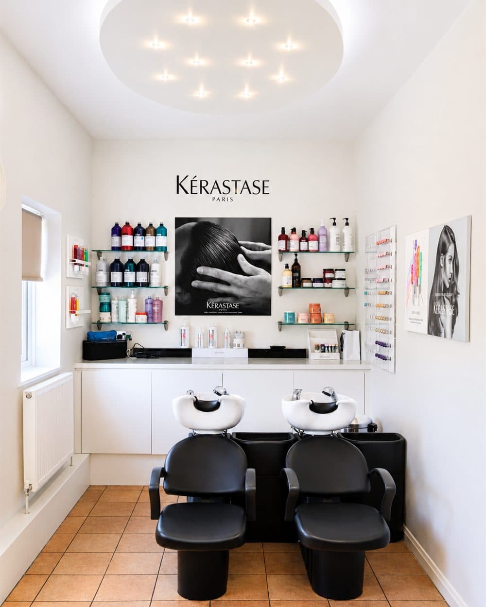 A conditioning treatment at the backwash