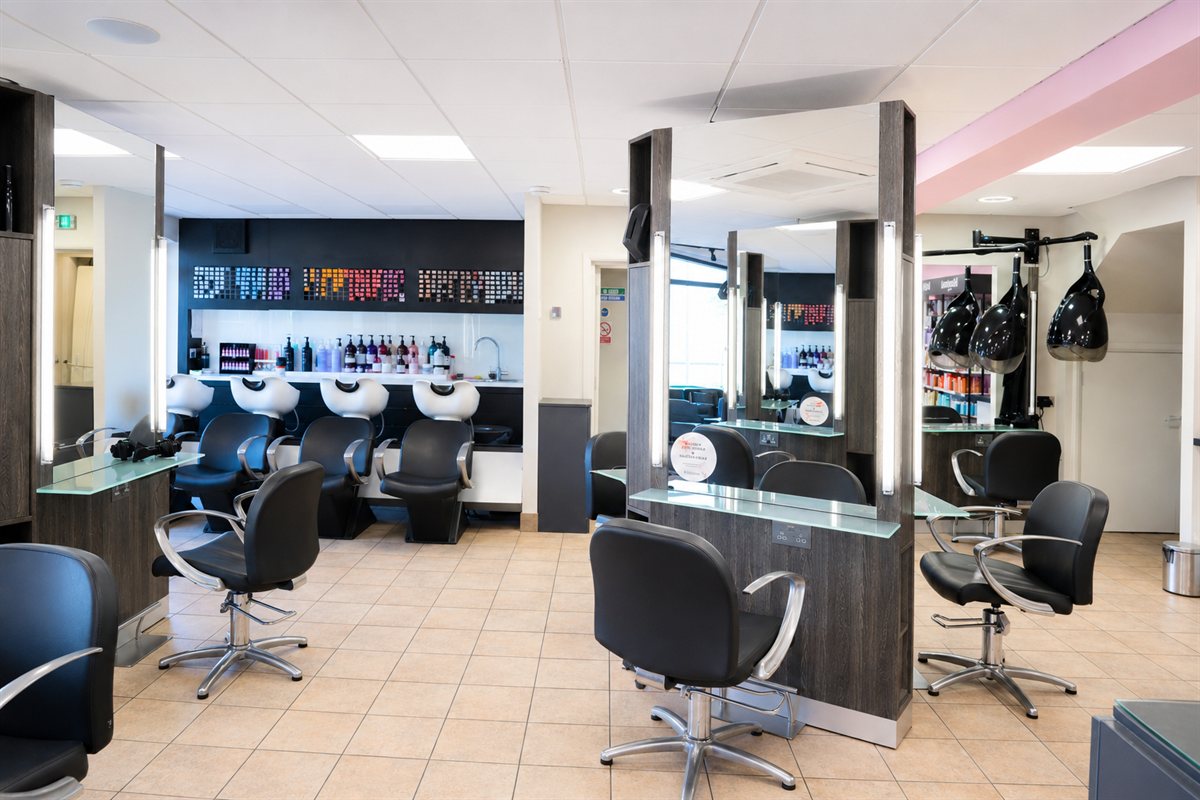 The main styling floor at Servanté Studio