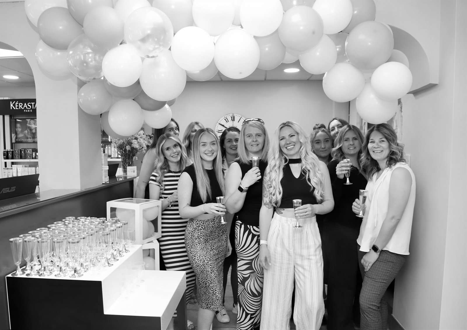 The Servanté Studio team at the salon